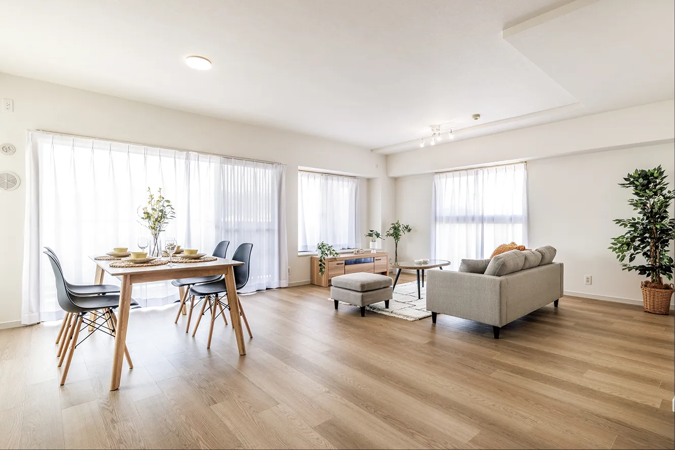 最先端の新築住宅の美を、中古マンションで再現